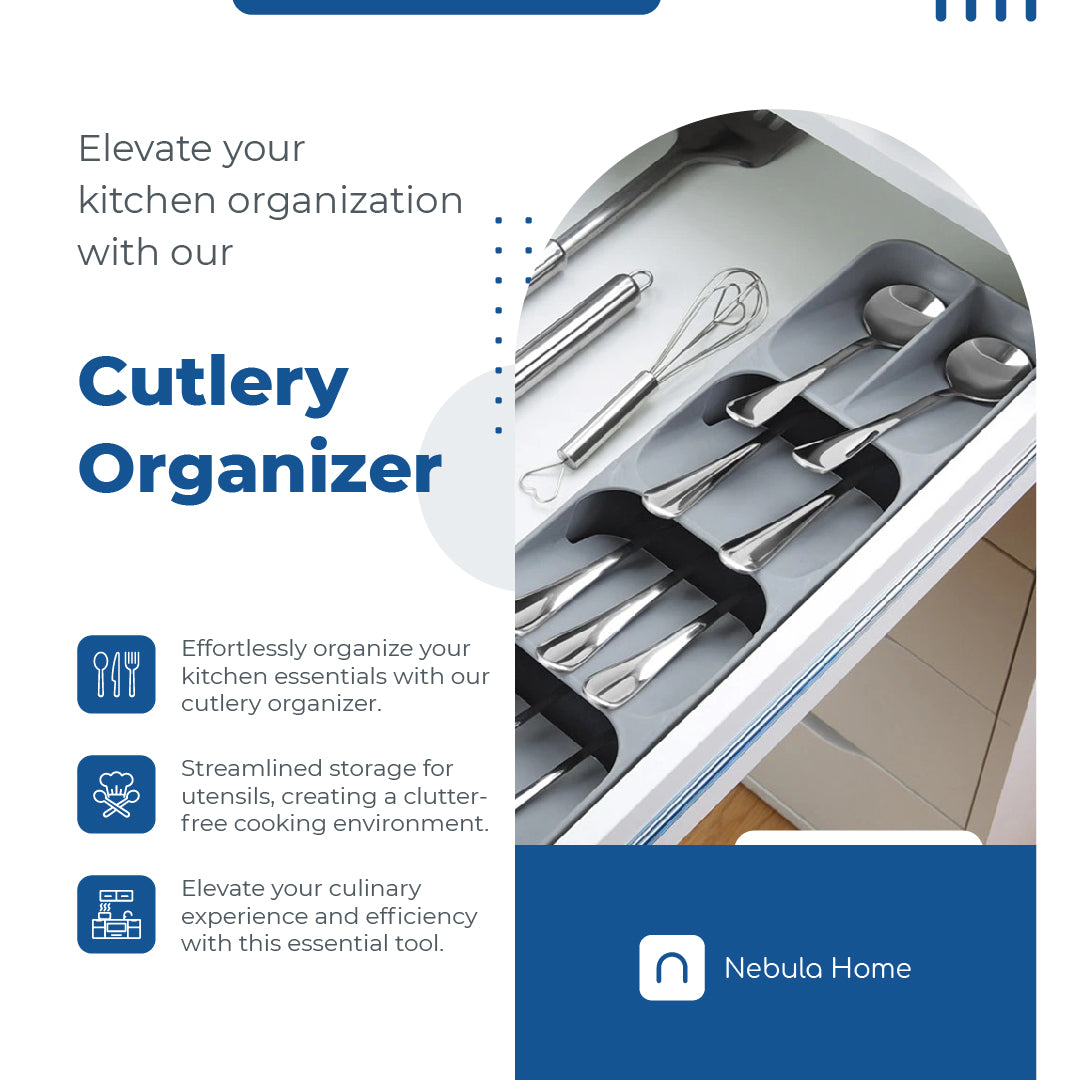 Cutlery Organizer: Streamlined Storage for Your Kitchen Essentials!