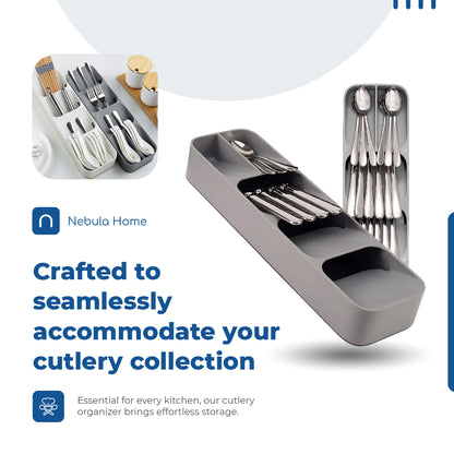 Cutlery Organizer: Streamlined Storage for Your Kitchen Essentials!