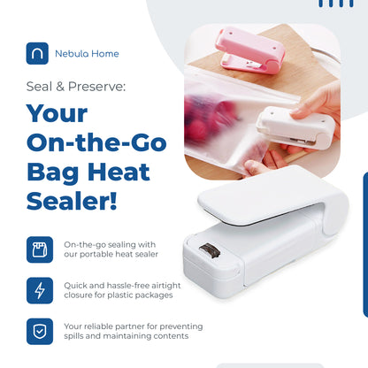 Seal & Preserve: Your Portable Bag Heat Sealer Companion!